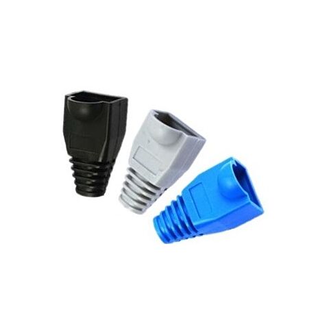 NetiX RJ45 Rubber Boots 100 Per Pack - Protects Your RJ45 Connector