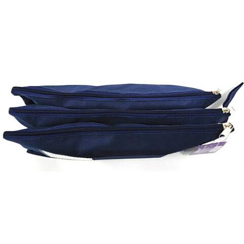 Nexx Fabric 3 Pocket 33cm Pencil Bag - 6007749002153