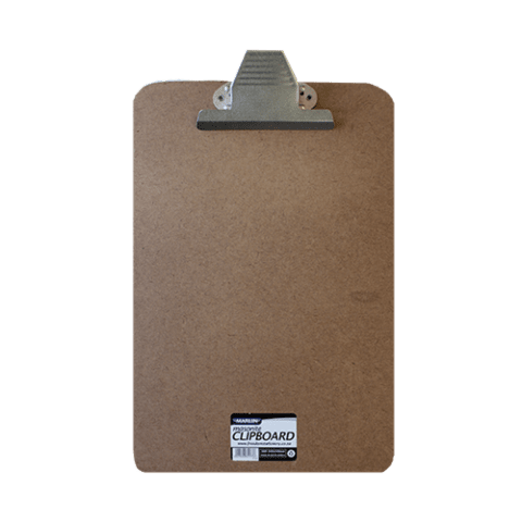 Marlin Masonite Clipboards 240mm X 340mm