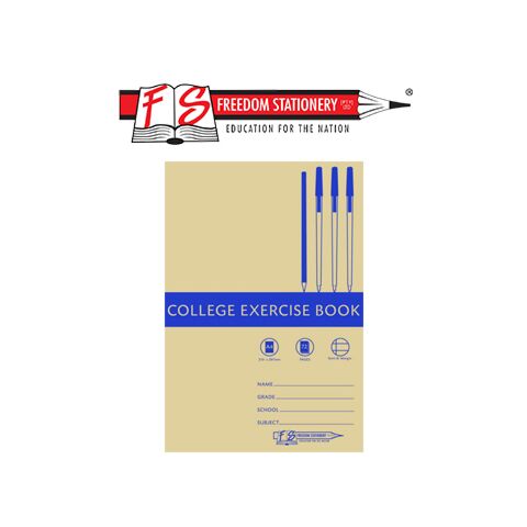 Freedom A4 College Exercise Book Feint and Margin 72 Page ( 20 Pack )
