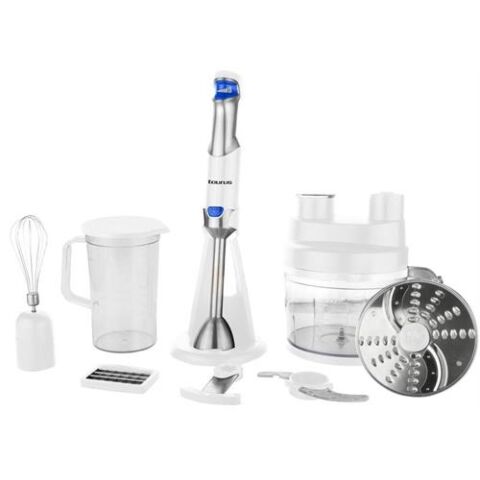 Taurus Batedora Hand Blender Food Processor-800w Motor And Variable Speed Control