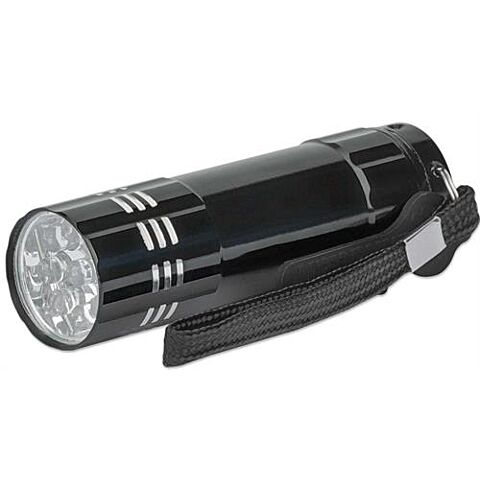 Manhattan LED Aluminium Flashlight Multipack With Three Torches
