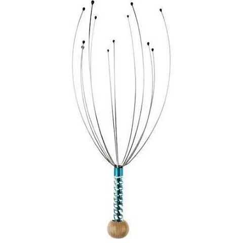 Casey 12 Fingers Head And Scalp Hand Held Manual Massager