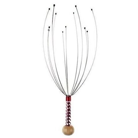 Casey 12 Fingers Head And Scalp Hand Held Manual Massager