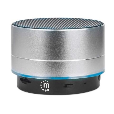 Manhattan Metallic LED Bluetooth Speaker - Wireless Music Playback