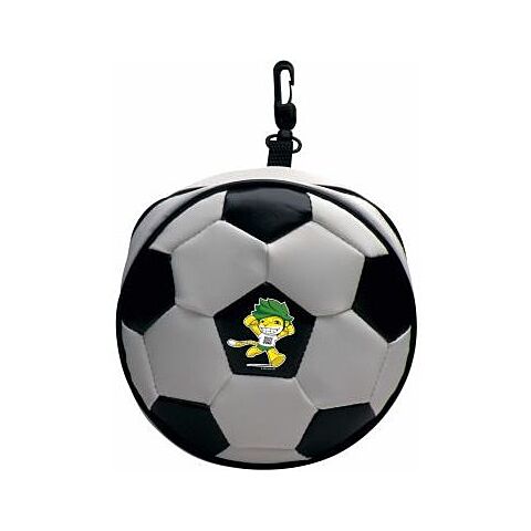 Esquire Official FIFA 2010 Licensed Product CD Wallet ZAKUMI Celebration Pose:Holds 24 CD or DVD with Zipper and Hook-Purchase as a m??moire of the 2010 Soccer World Cup in South Africa!