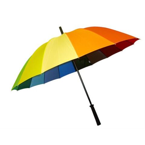 Casey Handheld Large Multicolour Umbrella-16-Panel Design