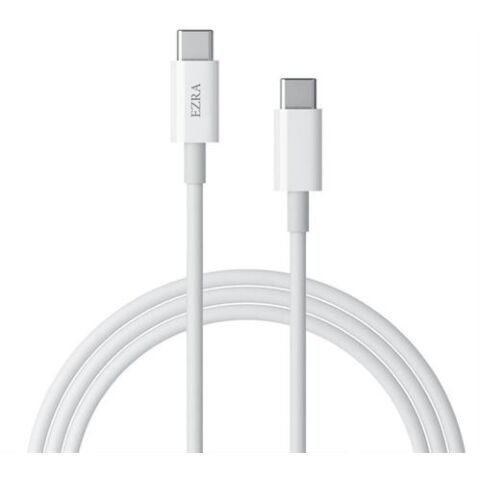 Ezra TypeC To TypeC 1.8meter 60w White Data Cable