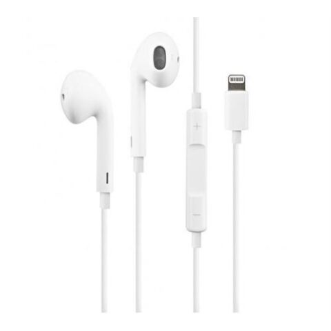 EZRA 3.5mm To iPhone White Digital Earphones 1.2m Length