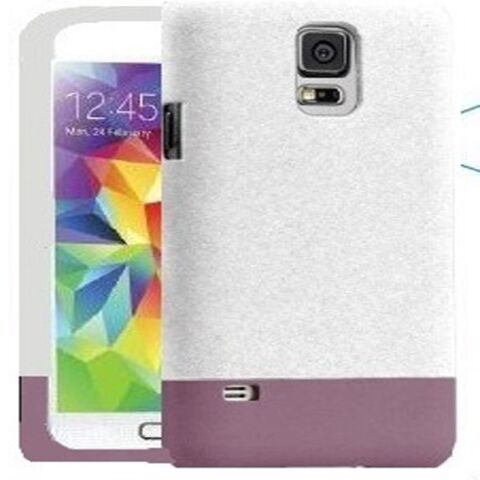 Promate Gritty S5 Anti-slip sandy textured protective case for Samsung Galaxy S5 Colour:White