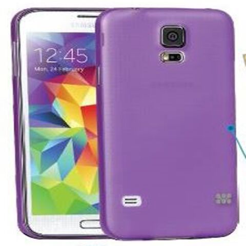 Promate Gshell S5 Ultra-thin Colored Protective Shell Case for Samsung Galaxy S5 Colour:Purple