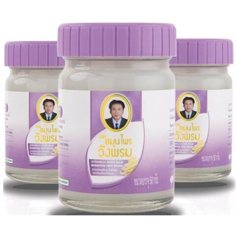 Wangprom Herbal Thai Massage Cool Balm Lemongrass And Citronella