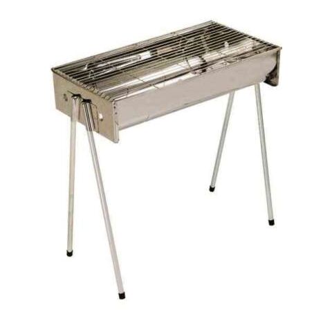 Metalix Large Stainless Steel 402 Braai stand - Portable