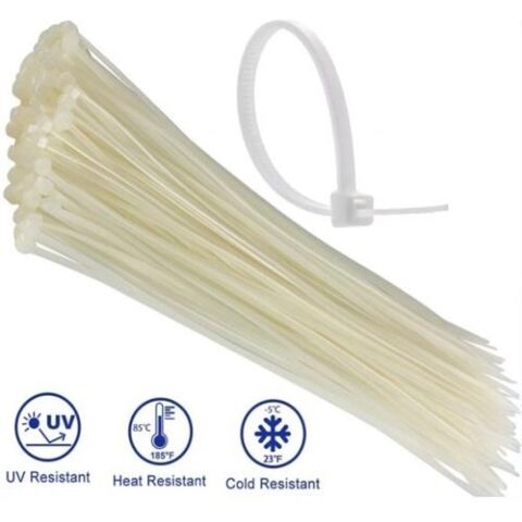 Noble Nylon Cable Ties 2.5 x 100mm Pack of 100 White