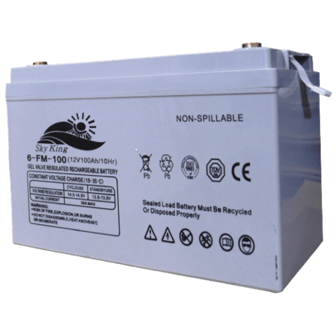 Solarix 12V 100Ah Deep Cycle Gel Battery ���??Absorbent Glass Mat Technology