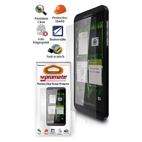 Promate proShield.BBZ10-C BlackBerry Z 10 Premium Clear Screen Protector