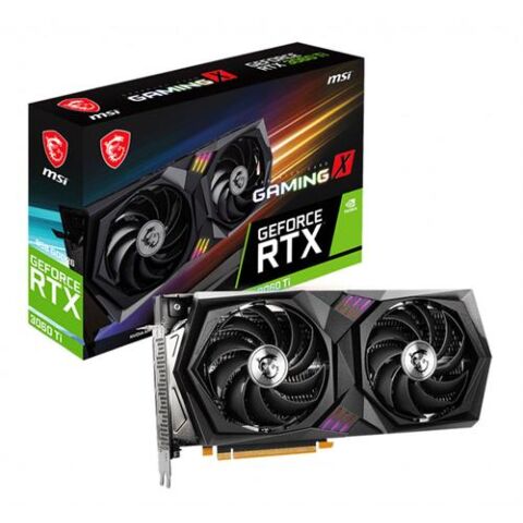 MSI Nvidia GeForce RTX 3060 Ti GAMING X 8G LHR Graphics Card - 8GB GDDR6 256bit Memory