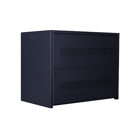 Solarix Steel Battery Box For 8 Batteries - Indoor Use Battery Box Design