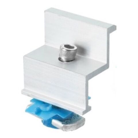 Solarix End Clamp 40mm ELL Solar Panel Mounting