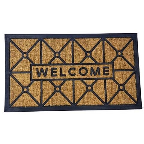 Totally Coir Welcome Doormat- Rectangle Shaped Design