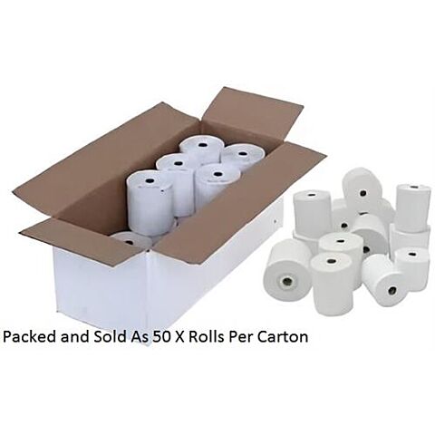 Postron Thermal 80mm X 80mm Paper Roll Colour White