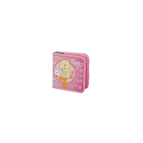Tweety 40 CD Wallet Colour::PINK
