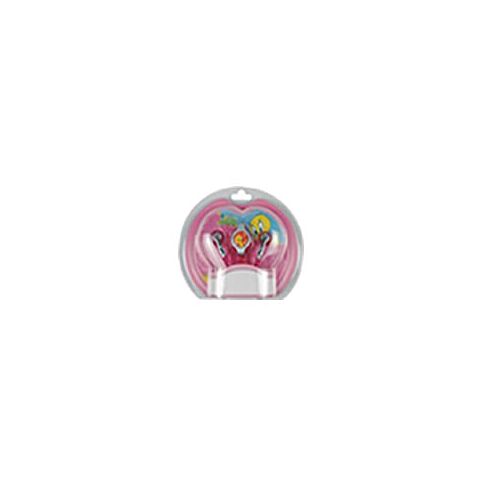 Tweety Earphone Colour: Pink/Silver