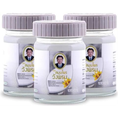 Wangprom Herbal Thai Massage Hot Balm Wintergreen And Menthol