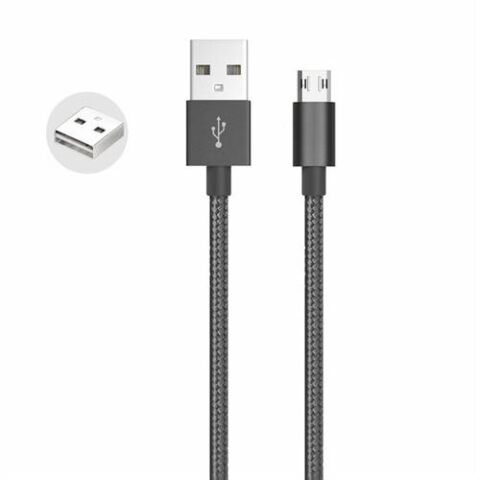Whizzy Reversible Micro USB Charge And Data Sync Cable- Plug The Cable Into A Micro USB Port In Any Way