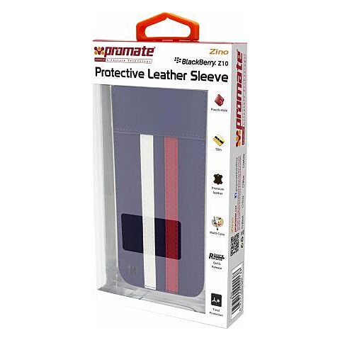 Promate Zino BlackBerry Z10 Protective Leather Sleeve Colour: Black