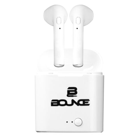 Bounce Clef Series Earphone Pods White