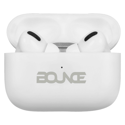 Bounce Clef X True Wireless Earphones + Silicone Accessories - White