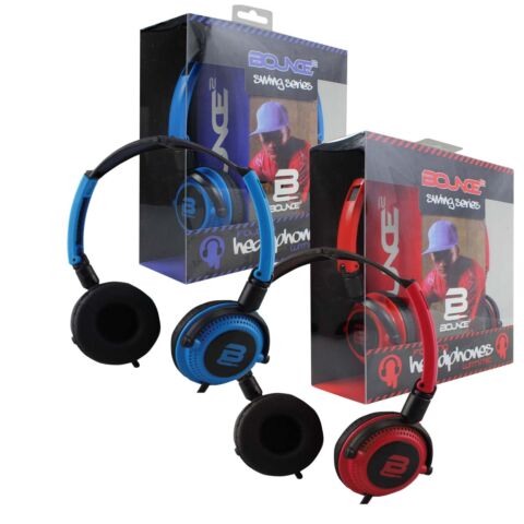 Bounce Swing Series Headphones with Mic Blue/Black
