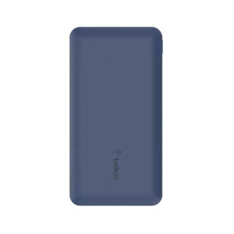 Belkin BoostCharge 10000mAh 3-Port Power Bank with USB-A to USB-C Cable Blue