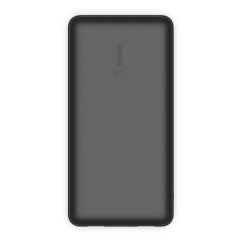 Belkin BoostCharge 20000mAh 3-Port Power Bank with USB-A to USB-C Cable Black