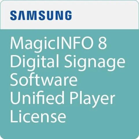 Samsung MagicINFO 8 Digital Signage Software Unified Player License