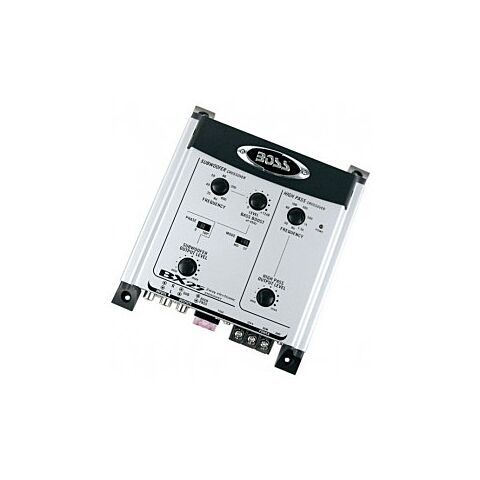 Boss Audio 2-way Electronic Crossover w/Remote level subwoofer