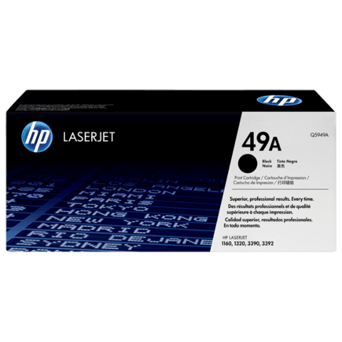 HP Black toner cartridge (2500 pages)