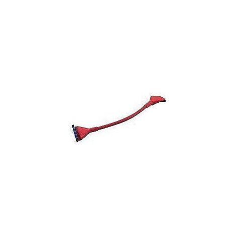 vantec 25cm (10 inch ) rounded ata133 ide cable with pull tab - Red pvc pipe