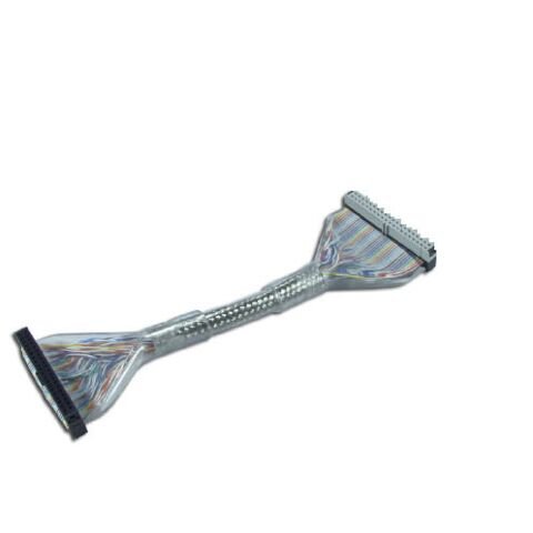 vantec 45cm (18 inch ) rounded ata133 ide cable with pull tab - 3 connectors