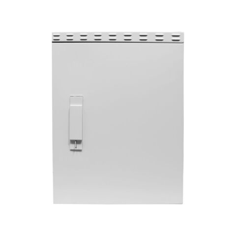 15U 450mm Deep Outdoor Cabinet with 2 fans