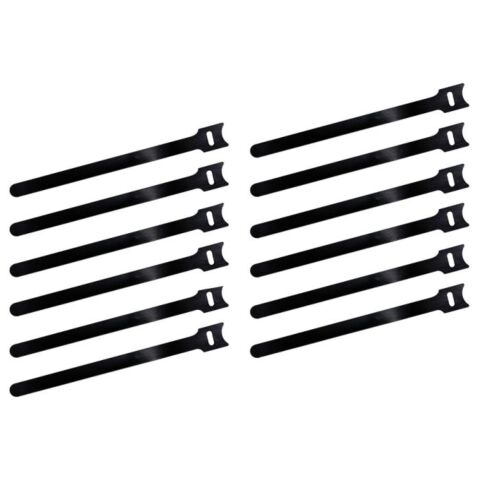 Linkbasic Reusable Velcro Cable Tie 200x12mm 12 Pack