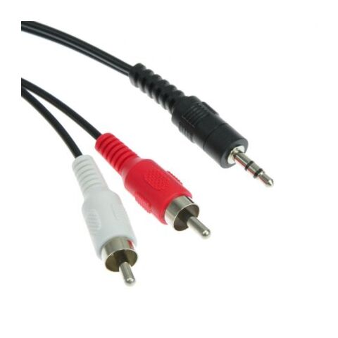 Stereo Male to 2 X RCA {Male} 5 M Cable