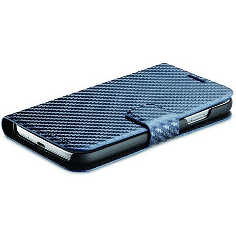Coolermaster Grey Carbon Texture folio for Samsung Galaxy S4