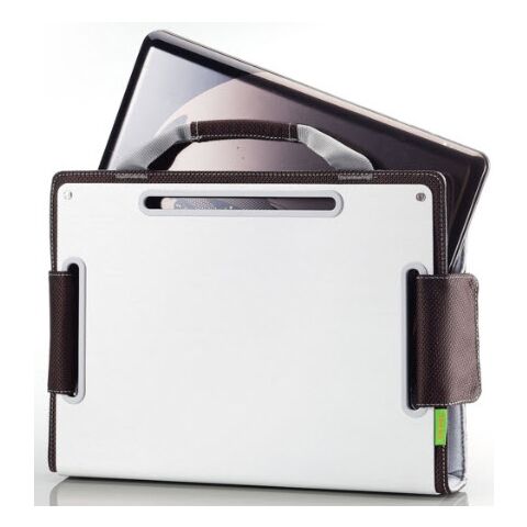 CHoiiX C-MB02-C1 silver / brown 12-13 inch notebook ergonomic metal sleeve