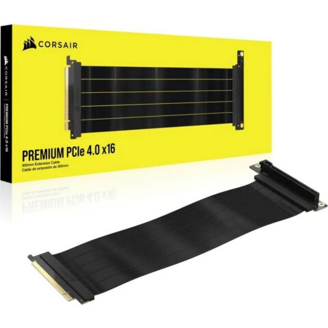 Corsair Premium PCIe 4.0 x16 Extension Cable - 300mm