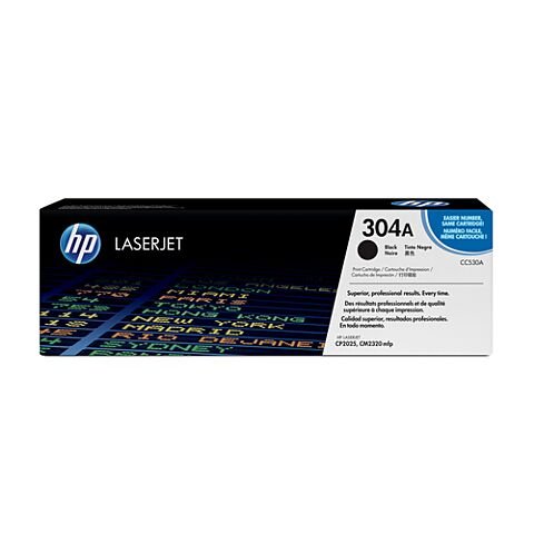 HP 304A Color Laserjet Cp2025 Black Print Cartridge
