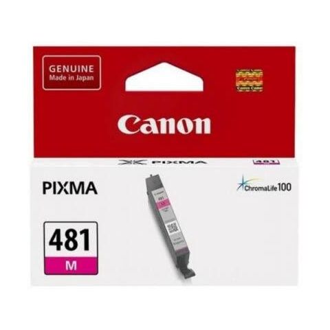 Canon CLI 481 Magenta Ink Cartridge - Compatible Printer Canon Pixma TS8140 Canon Pixma TS9140