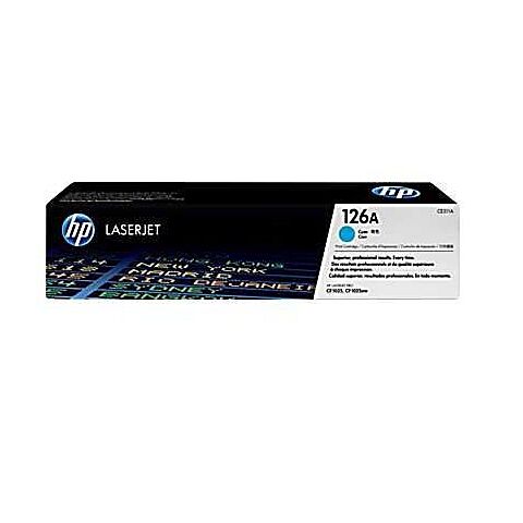 HP No. 126A Cyan Print Cartridge