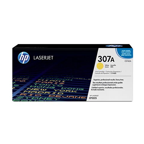 HP 307A Color Laserjet Cp5225 Yellow Print Cartridge
